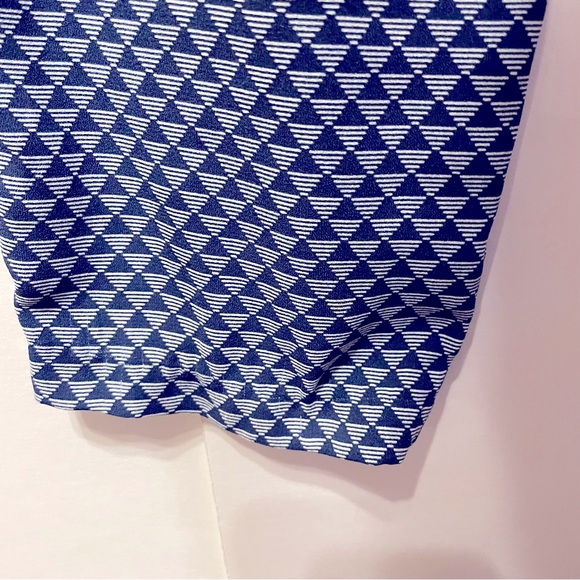 Gap Blue Geometric Pattern Polyester Joggers Sz L - Picture 11 of 12